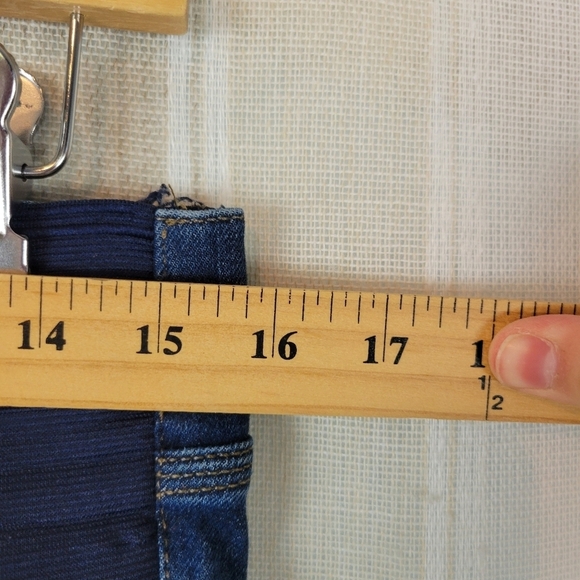 DL1961 Maternity Mid Rise Skinny Ankle Jeans Angel Thornton Size 27 - Picture 5 of 15